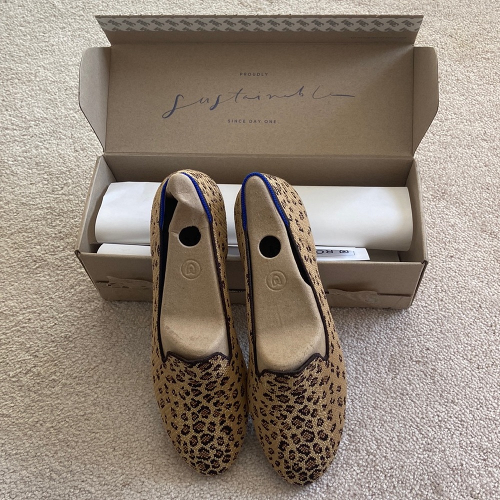 Like new Rothy’s Cheetah